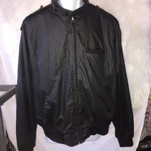Vintage Rene de France windbreaker w/ collar strap